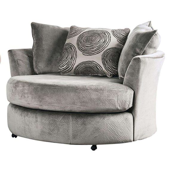 European style big round conner sofa