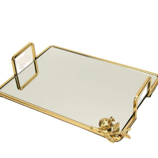 Golden Nordic Style Serving Tray
