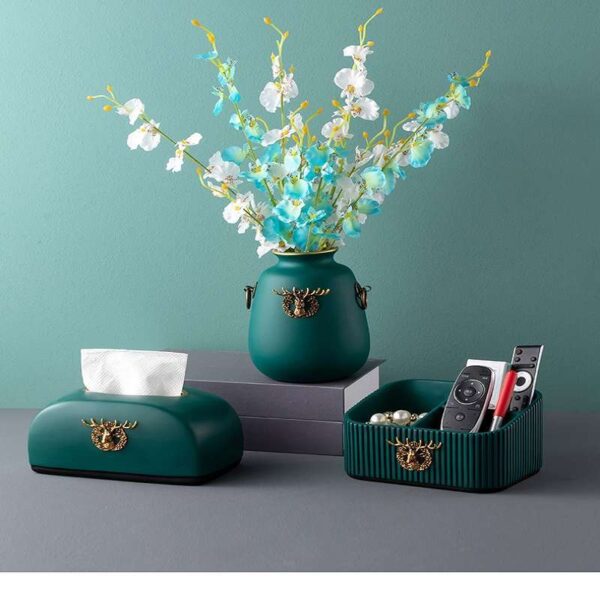 Tissue box Nordic elk storage box