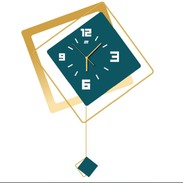 Pendulum 3D Art wall Clock