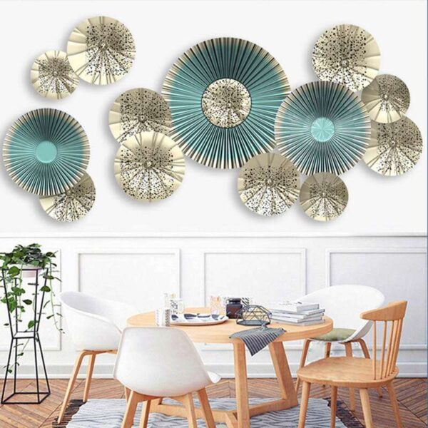 Chinese Style Oiled Paper Umbrella Wall Stickers