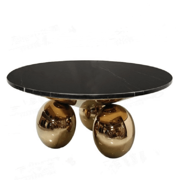 Tea Coffee Table with Ball Legs