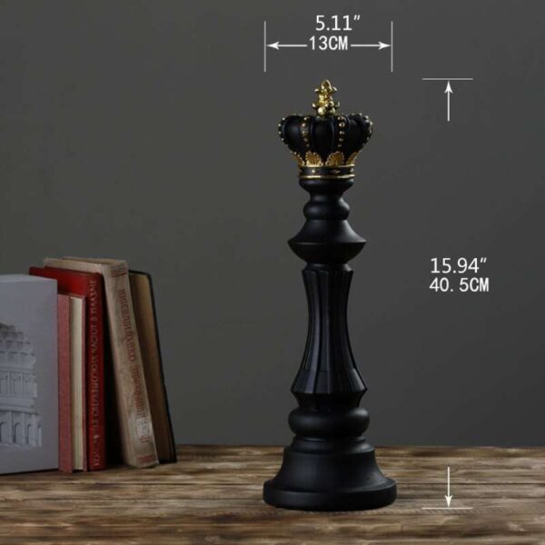 Resin 3d chess folk crafts