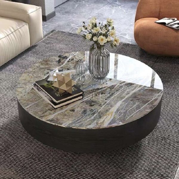 Home furniture living room sets gold center table