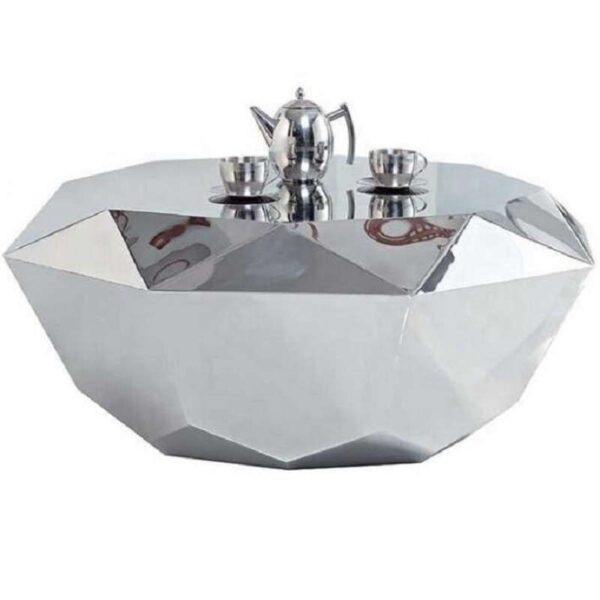 Mirrored Diamond Coffee Table