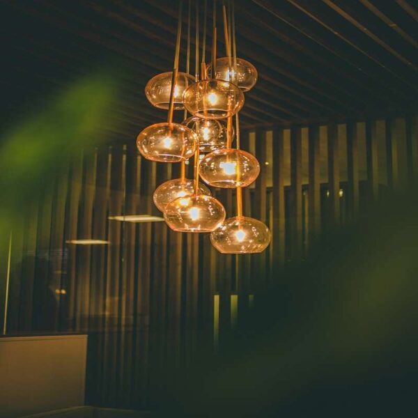 American modern Loft staircase lamp